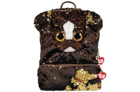 Rucsac de plus ty cu paiete catelul brutus