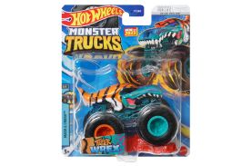 Hot wheels monster truck masinuta tiger wrex scara 1:64