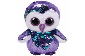 plus ty 24cm boos bufnita moonlight cu paiete