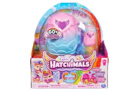Hatchimals casa cu familie de figurine puiut