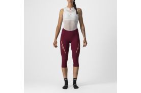 Pantaloni 3/4 Castelli Velocissima 3 Knicker, de dama, Visiniu/Roz, M