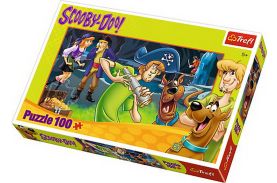 Puzzle trefl 100 la vanatoare de fantome cui scooby doo