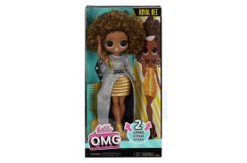L.o.l. surprise! omg royal bee papusa fashionista cu accesorii