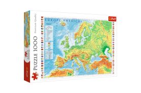 Puzzle trefl 1000 harta fizica a europei