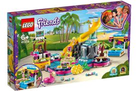 Lego friends petrecerea la piscina andreei 41374