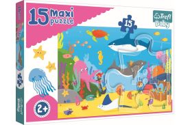 Puzzle trefl 15 maxi lumea acvatica