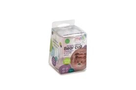 Pahar copii design interior urs, 145 ml, melii, roz
