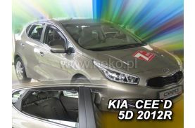Paravanturi Heko Compatibile KIA Ceed II 2012-2018 Hatchback - fata si spate