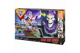 Monster jam pista cu lansator doboara-l pe grimm