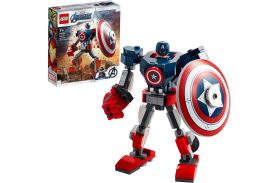 Lego super heroes armura de robot capitanul america 76168