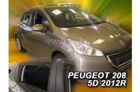 Paravanturi Heko Compatibile PEUGEOT 208 I 2012-2019 Hatchback - fata si spate