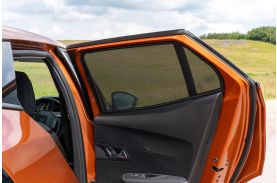 Parasolare Carshades Compatibile PEUGEOT 2008 II 2019-Prezent SUV – set complet (uși spate + geamuri laterale fixe)