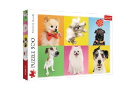 Puzzle trefl 500 catelusi