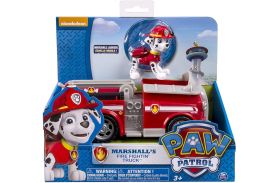 Patrula catelusilor masina pompierului marshall cu figurina