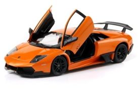 Masinuta metalica  lamborghini murcielago lp670-4 portocaliu scara 1 la 24