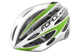 Casca Force Road, alb/verde L-XL (58-63 cm)