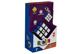 Set cub rubik 3x3 clasic si breloc originale