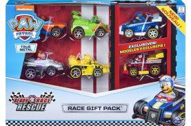 Patrula catelusilor set 6 masinute metalice ready race