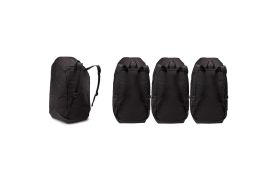 Set de 4 rucsacuri Thule GoPack  negre pentru cutii portbagaj