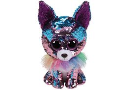 Plus ty 15cm boos catel chihuahua cu paiete