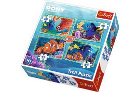 Puzzle trefl 4in1 distractie sub apa cu dori