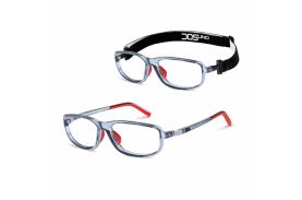 Rame ochelari  Dosuno JOG Grey Crystal/Red, marimea 57/17