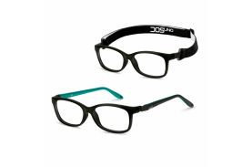 Rame ochelari  Dosuno DOWNTOWN Black Matt/Green, marimea 52/16