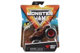 Monster jam masinuta metalica wolf head scara 1 la 64