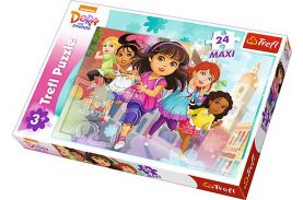 Puzzle trefl 24 maxi dora alearga