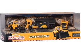 Majorette set 4 masinute metalice volvo 7.5cm