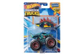 Hot wheels monster truck si masinuta metalica mega wrex