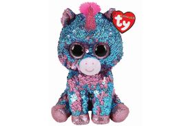 Plus ty 24cm boos unicornul celeste cu paiete