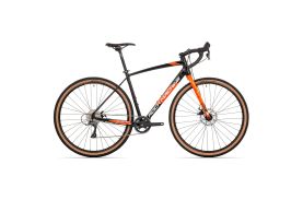 Bicicleta Rock Machine Gravelride 200 28 Gloss Black/Silver/Orange 56cm