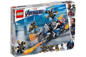 Lego super heroes captain america atacul outriderilor 76123