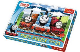 Puzzle trefl 24 maxi locomotive fericite thomas