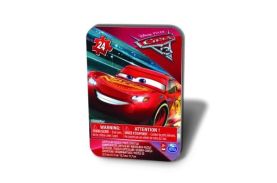 Puzzle cars3 in cutie de metal 24 de piese