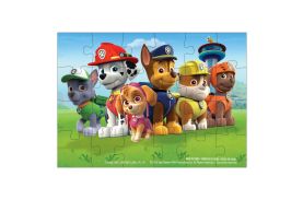 Puzzle 3d patrula catelusilor in cutie de metal 24 piese