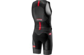 Costum Triatlon Fara Maneca Castelli Free Sanremo SS Suit Negru XXXL