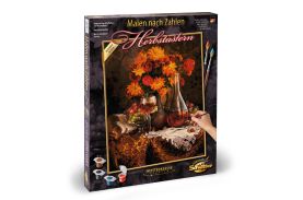 Kit pictura pe numere schipper in culori de toamna