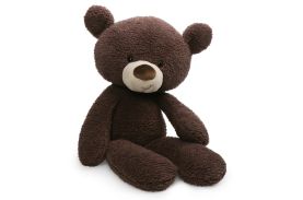 Ursulet de plus fuzzy maro 61cm