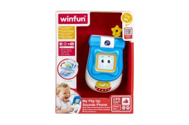 Winfun telefon cu clapeta cu sunete