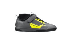 Pantofi Force Downhill, gri/fluo, 44