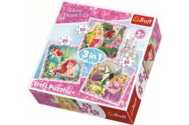 Puzzle trefl 3in1 printese