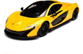 Masinuta metalica mclaren p1 galben scara 1 la 24