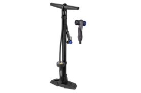 Pompa podea Force Hobby Eco Steel, 11 Bar neagra