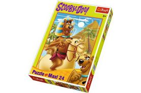 Puzzle trefl 24 maxi peripetii cu scooby doo in egipt