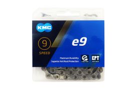 Lant KMC E9 EPT 9 Viteze 133 zale Ebike, Argintiu