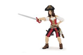 Papo figurina femeie pirat bruneta