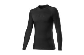 Bluza de corp cu maneca lunga Castelli Seamless Base Layer LS, Negru, L/XL