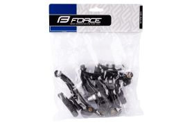 Set frane v-brake fata+spate Force Aluminiu Negre OEM